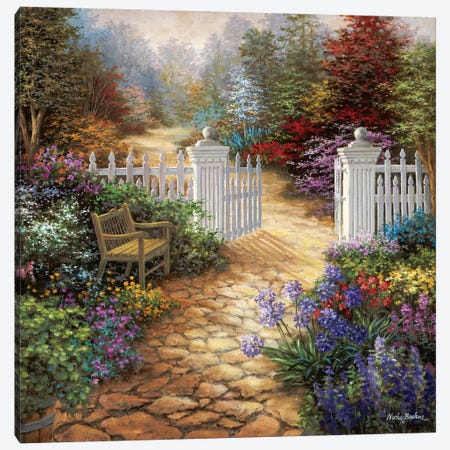 Gateway To Enchantment Canvas Print #BOE62} by Nicky Boehme Canvas Wall Art