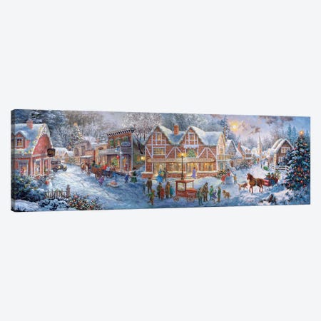 Getting Ready For Christmas Canvas Print #BOE65} by Nicky Boehme Art Print