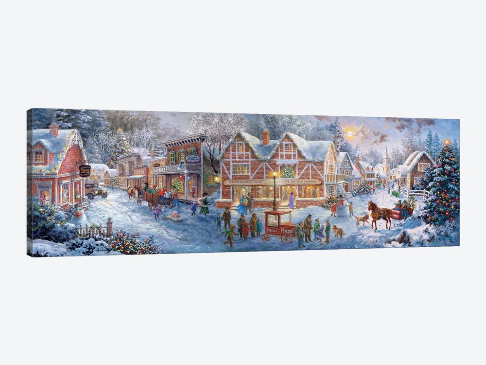 Getting Ready For Christmas by Nicky Boehme 1-piece Canvas Art
