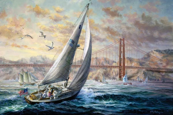 Golden Gate Bridge: Golden Gate by Nicky Boehme