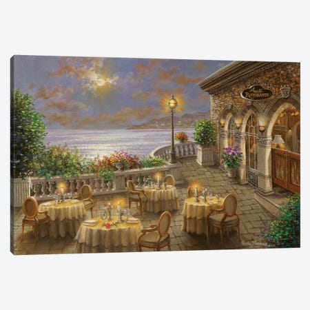 A Romantic Dining Invitation Canvas Print #BOE6} by Nicky Boehme Art Print