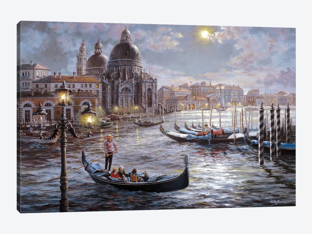 Grand Canal Venice by Nicky Boehme 1-piece Canvas Art
