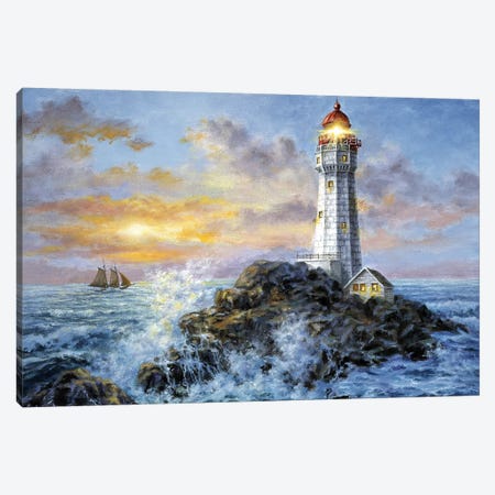 Guardian In Danger’s Realm Canvas Print #BOE72} by Nicky Boehme Art Print