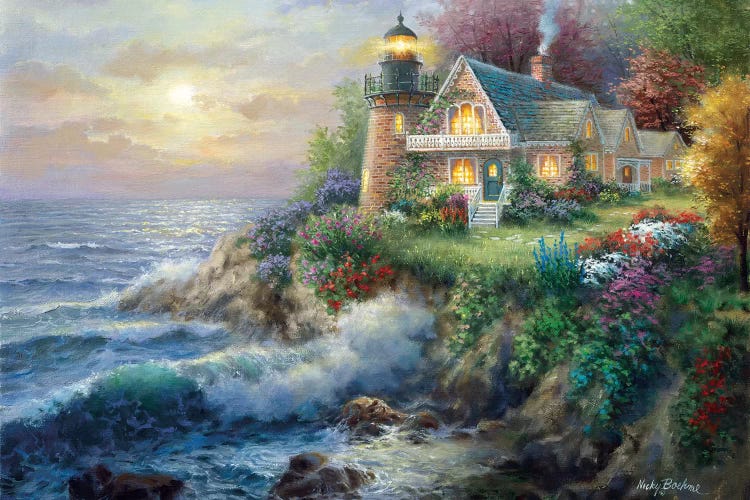Guardian Of The Sea by Nicky Boehme wall art