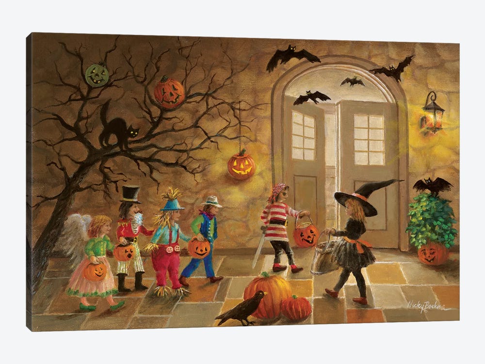 Halloween Fun by Nicky Boehme 1-piece Canvas Print