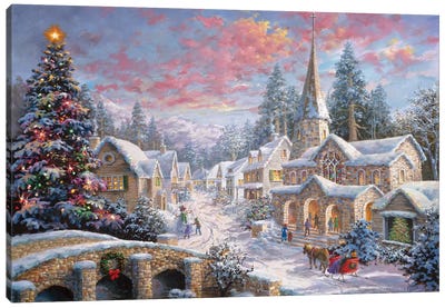 Heaven On Earth I Canvas Art Print - Holiday & Seasonal Art