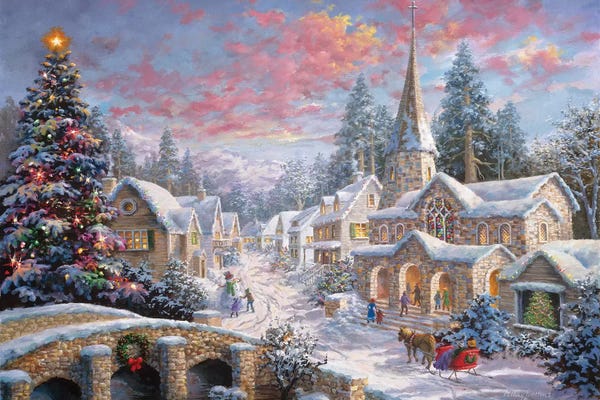 Snowscapes: Heaven On Earth I by Nicky Boehme