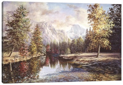 High Sierras Canvas Art Print - Sierra Nevada Art