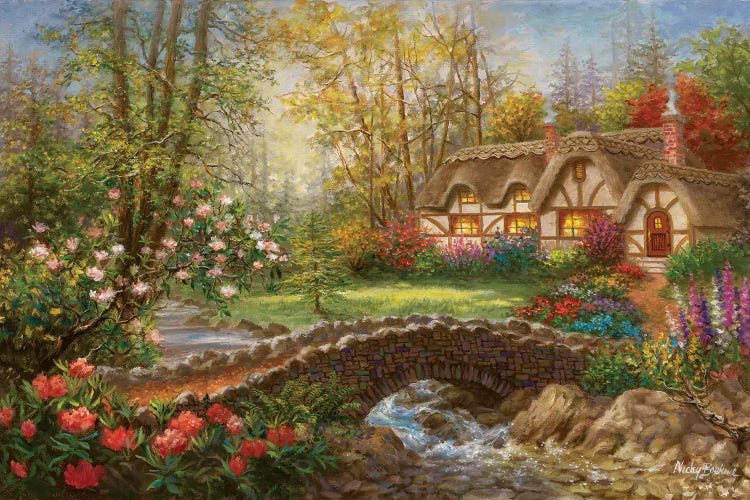 Home Sweet Home by Nicky Boehme wall art
