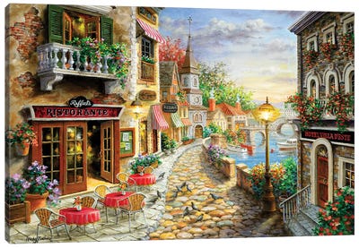 Invitation To Dine Canvas Art Print - Best Selling Paper