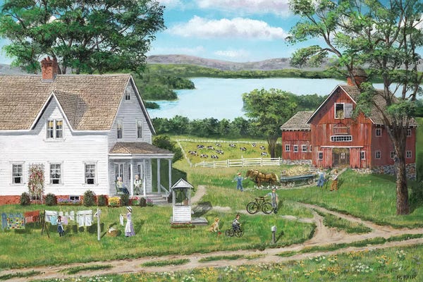 Villages & Towns: Summer Memories by Bob Fair