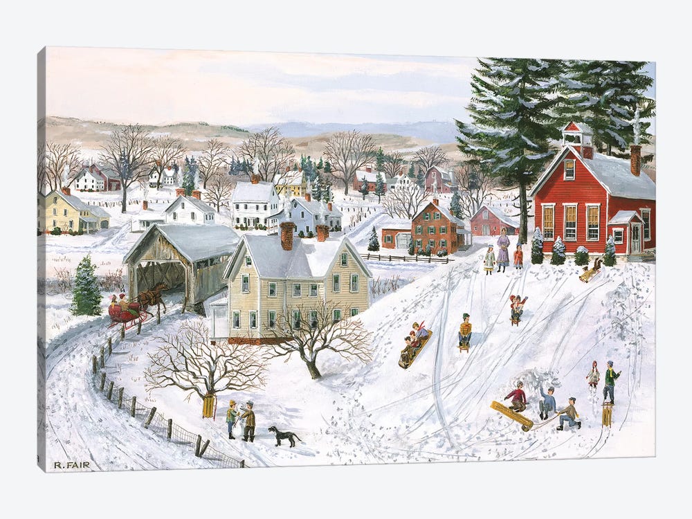 Winter Recess by Bob Fair 1-piece Art Print