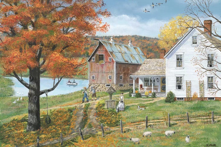  Gone Fishing by Bob Fair wall art
