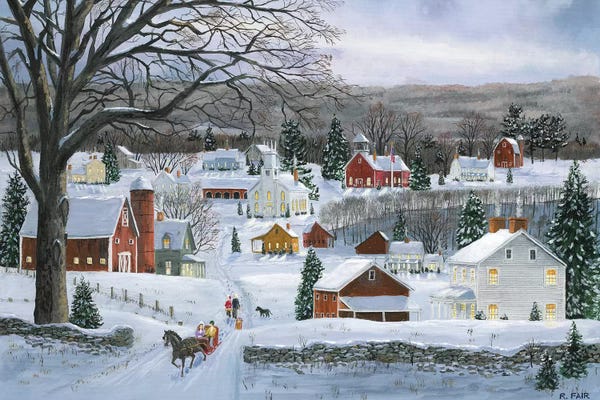 Villages & Towns: Peaceful Valley Road by Bob Fair