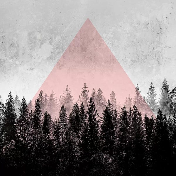 Black & Pink: Woods III.X by Mareike Böhmer