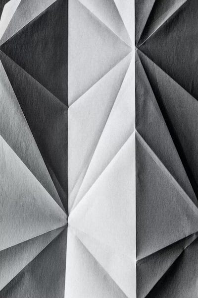 Folded Paper I by Mareike Böhmer multi panel art