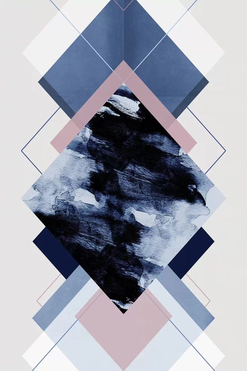 Geometric Textures XI by Mareike Böhmer wall art