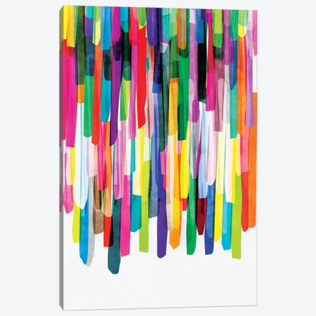 Colorful Stripes IV Canvas Print #BOH13} by Mareike Böhmer Canvas Art