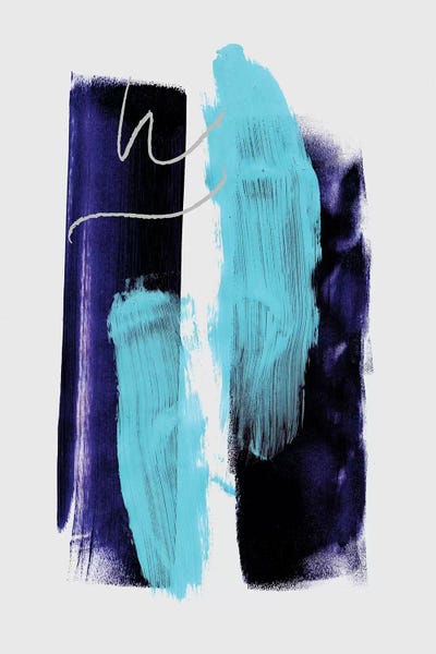 Abstract Strokes III by Mareike Böhmer multi panel art