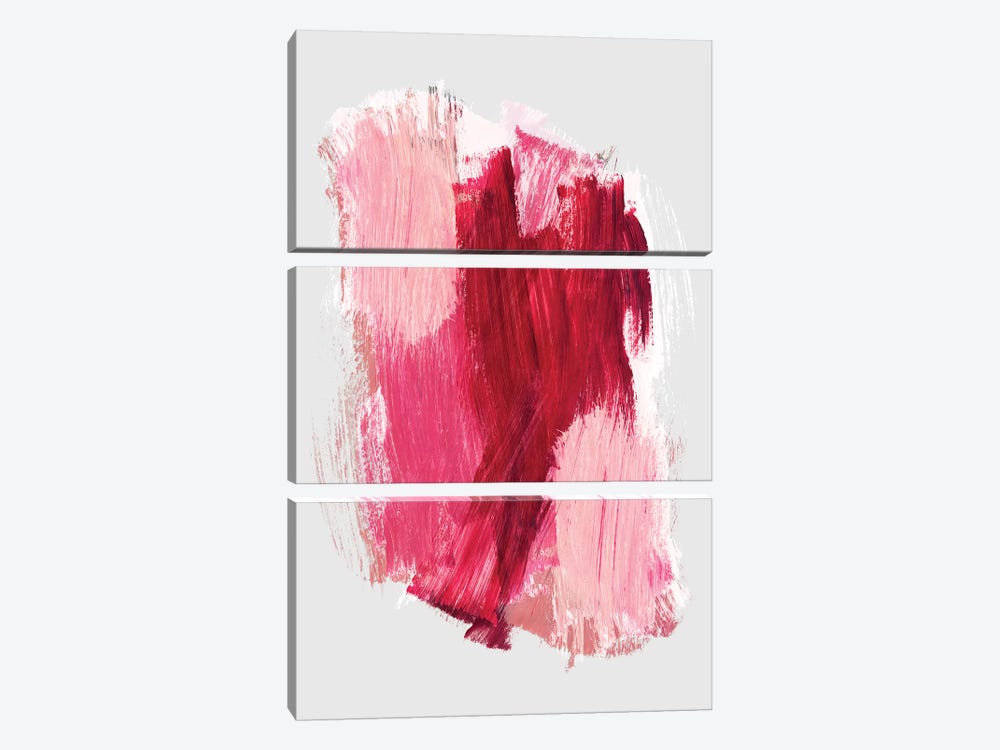 Abstract Brush Strokes XI by Mareike Böhmer 3-piece Art Print