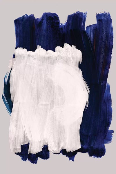 Abstract Brush Strokes XIV by Mareike Böhmer acrylic art print