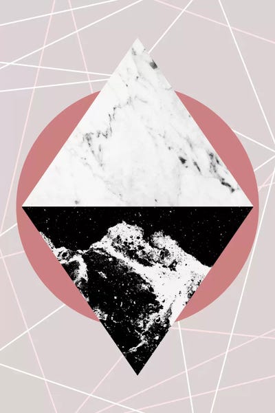 Geometric Textures III by Mareike Böhmer acrylic art print