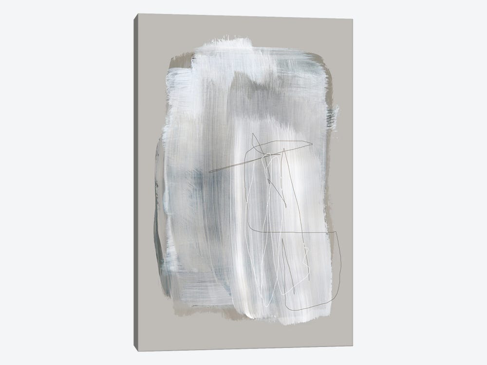 Abstract Brush Strokes CIX by Mareike Böhmer 1-piece Canvas Print