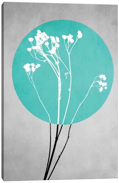 Abstract Flowers I Canvas Art Print