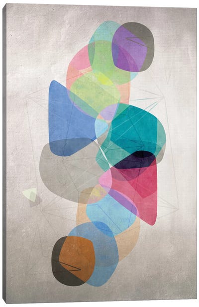 Graphic C Canvas Art Print - Abstract Shapes & Patterns