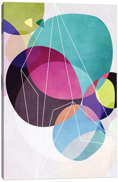 Graphic CLXIX Canvas Art Print - Abstract Shapes & Patterns