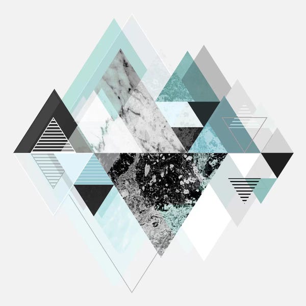 Scandinavian Office: Graphic CX In Turquoise by Mareike Böhmer