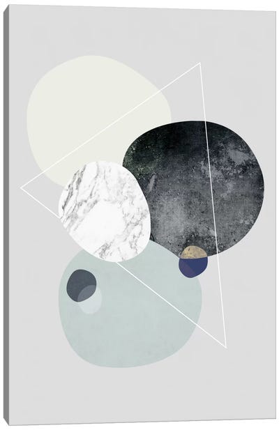 Graphic LXXXIX Canvas Art Print - Nordic Simplicity