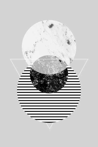 Black & White Minimalist Décor: Minimalism IX by Mareike Böhmer