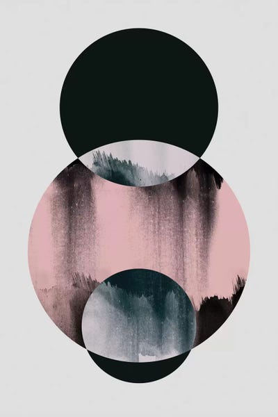 Black & Pink: Minimalism XIV by Mareike Böhmer