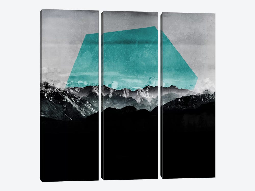 Mountains III by Mareike Böhmer 3-piece Art Print