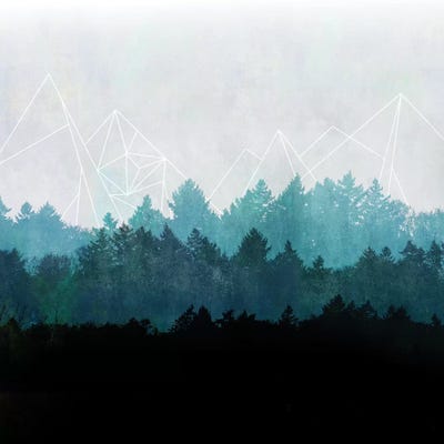 Woods Abstract I by Mareike Böhmer acrylic art print