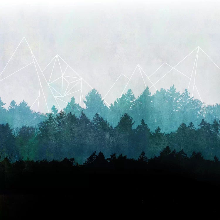 Woods Abstract I by Mareike Böhmer wall art