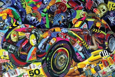 Nothing Is Too Beautiful, Nothing Is Too Expensive by Sasha Bom multi panel art