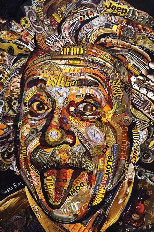 Albert Honey by Sasha Bom wall art