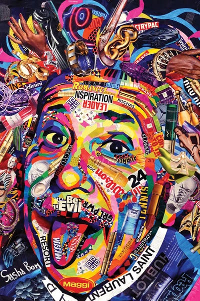 Pop Collage: A Relative Positive by Sasha Bom