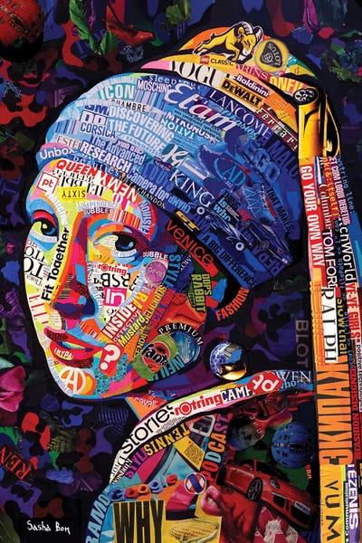 Pearly Mystique by Sasha Bom multi panel art