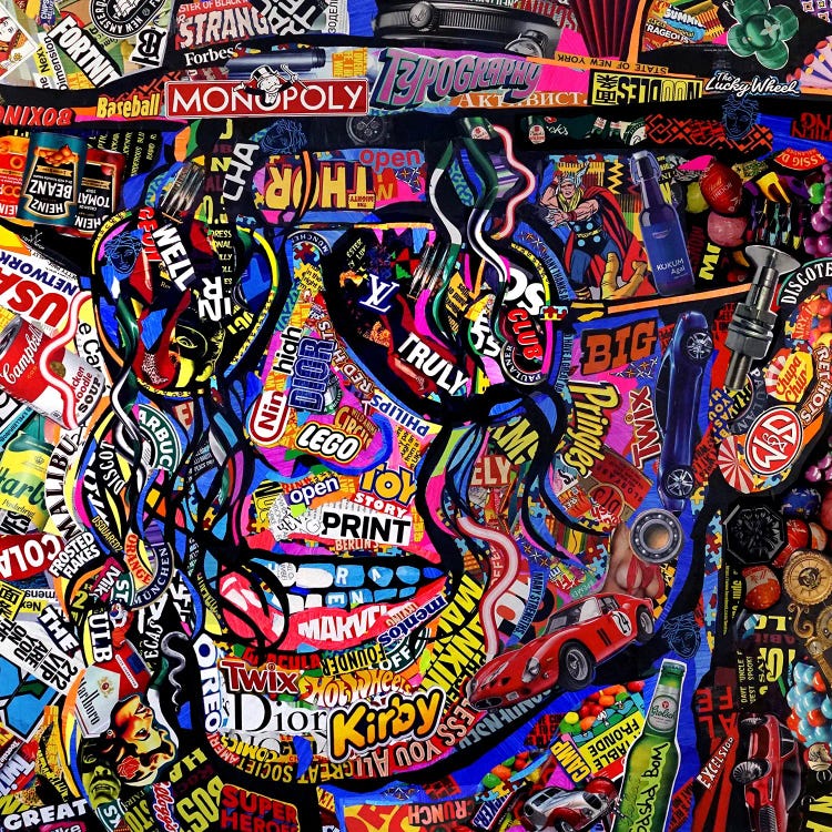 Michael Jackson by Sasha Bom wall art