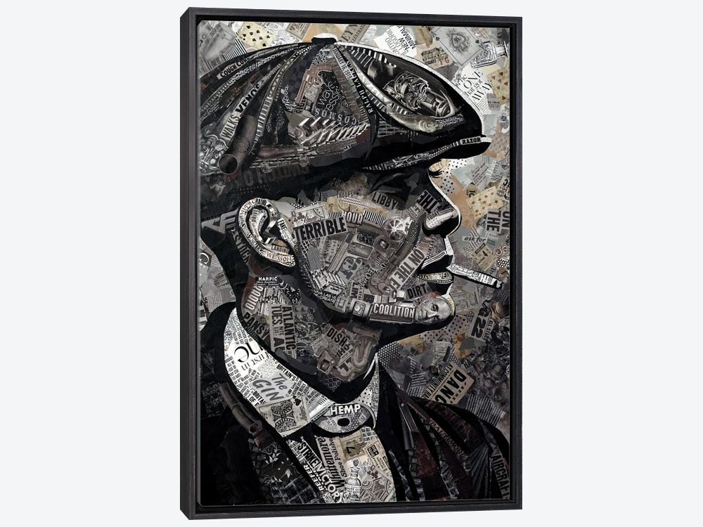 Tommy Shelby Poster Peaky Blinders Crime Drama Canvas Wall Art HD Painting  Print