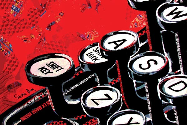 Limited Editions: Typestry by Sasha Bom