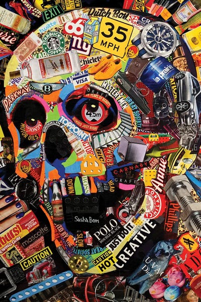 Contemporary Collage: Second Life I by Sasha Bom