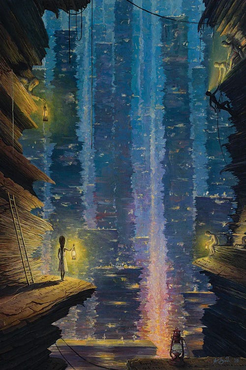 All We Ever Believed In by Adrian Borda wall art