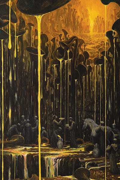 Surrealism: The Realm Where Music Flows by Adrian Borda