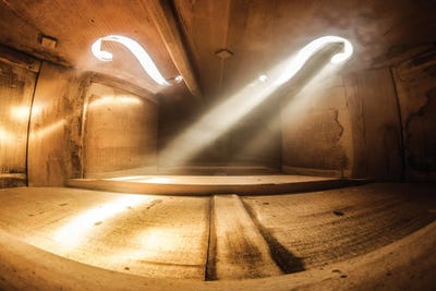 In Music I Believe by Adrian Borda framed canvas print