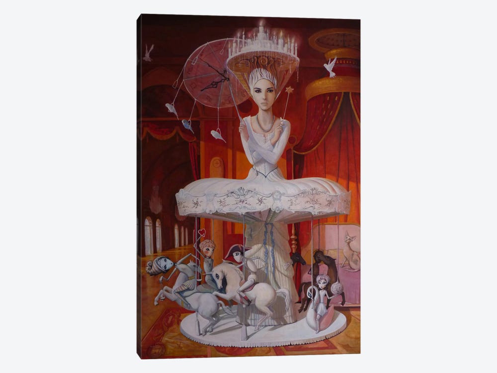 Games People Play by Adrian Borda 1-piece Canvas Print