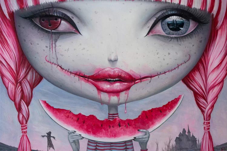 Haunting Lust by Adrian Borda wall art